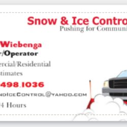Snow & Ice Control - Give us a Call to Schedule a Maintenance Program