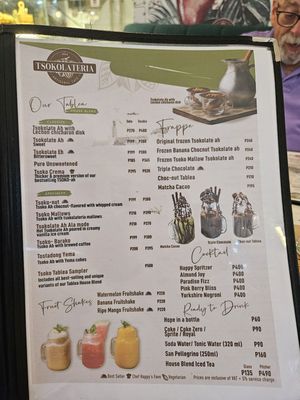 Menu photo 2 Tsokolateria Greenbelt Makati, NCR