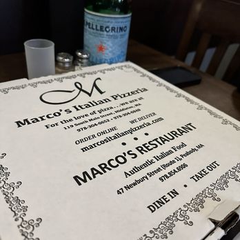 Marco's Restaurant - Italian Near Me - Peabody, Massachusetts