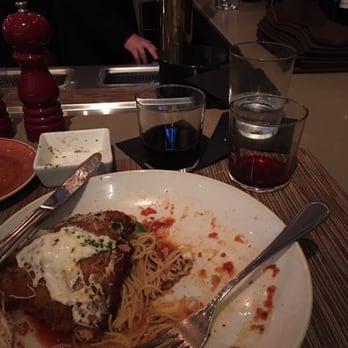 Aria - What's left of the chicken parm. - Italian Near Me - Charlotte, North Carolina