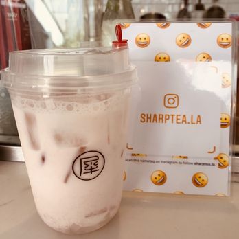 Sharp Tea - Strawberry milk drink - Bubble Tea Near Me - Los Angeles, California Sharp Tea - Strawberry milk drink - Bubble Tea Near Me - Los Angeles, California