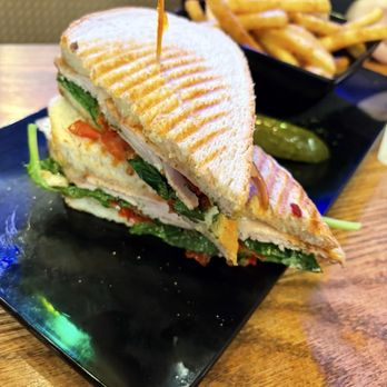Crazy Craig's Treehouse - Turkey Pesto Panini - American Near Me - Branson, Missouri Crazy Craig's Treehouse - Turkey Pesto Panini - American Near Me - Branson, Missouri
