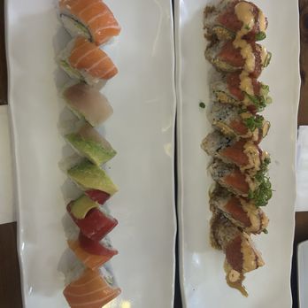 Sushi Kuchi - Rainbow Roll & Sensual Pleasure Roll - Japanese Near Me - Carlsbad, California