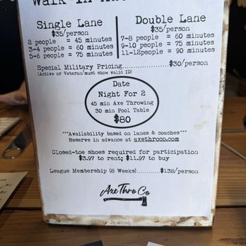 Axe Thro Co - Axe Throwing Near Me - San Diego, California