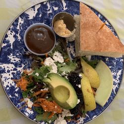 Yellow Canoe Cafe - Goat cheese salad, $11.00.