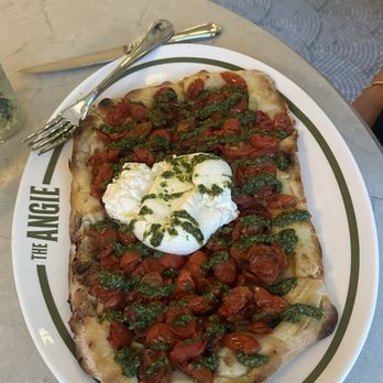 The Angie - Burrata flatbread - Bars Near Me - Arlington, Virginia The Angie - Burrata flatbread - Bars Near Me - Arlington, Virginia