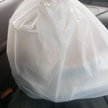 Azteca Mexican Restaurant - My order packaged and ready to go - Mexican Near Me - Akron, Ohio