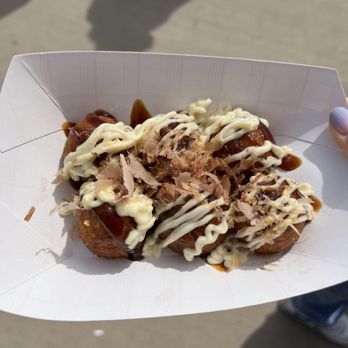 Williamsburg Smorgasburg - Saturday - takoyaki was $9 - Food Stands Near Me - Brooklyn, New York Williamsburg Smorgasburg - Saturday - takoyaki was $9 - Food Stands Near Me - Brooklyn, New York