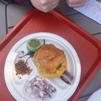 Pav Bhaji Express - 1. Special Pav Bhaji and 6. Vada Pav - Food Trucks Near Me - Austin, Texas Pav Bhaji Express - 1. Special Pav Bhaji and 6. Vada Pav - Food Trucks Near Me - Austin, Texas