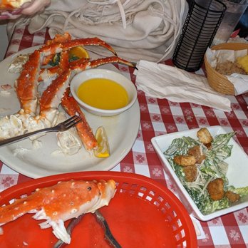 Conchy Joe's - Wife's King Crab dinner. - Seafood Near Me - Jensen Beach, Florida