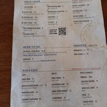 Lazarus Brewing - 2026 menu - Breweries Near Me - Austin, Texas
