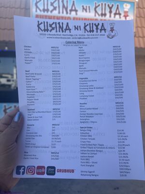 Menu photo 1 Kusina Ni Kuya Northridge, CA
