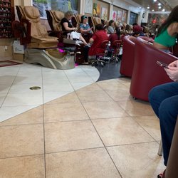 Lee Nail Spa - Always over crowded and prices constantly changes depending on who you ask. Definitely get told higher prices than what's listed!