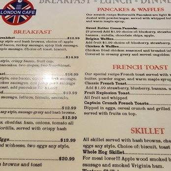 London Cafe - Breakfast & Brunch Near Me - Houston, Texas