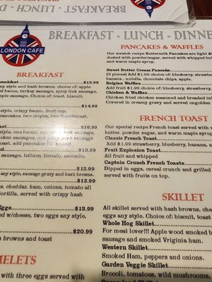Menu photo 1 London Cafe Houston, TX