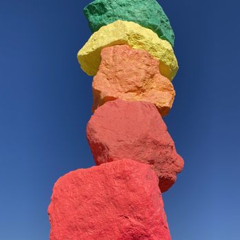 Seven Magic Mountains - Public Art Near Me - Las Vegas, Nevada Seven Magic Mountains - Public Art Near Me - Las Vegas, Nevada