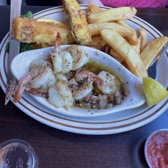Barbara's Fishtrap - Sauteed Garlic Prawns - Seafood Near Me - Half Moon Bay, California Barbara's Fishtrap - Sauteed Garlic Prawns - Seafood Near Me - Half Moon Bay, California