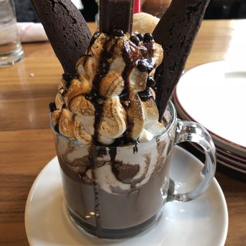 Bar Siena - Smores hot chocolate - Italian Near Me - Chicago, Illinois