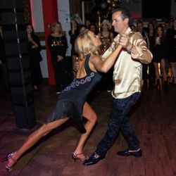 Us dancing the Argentinian tango!