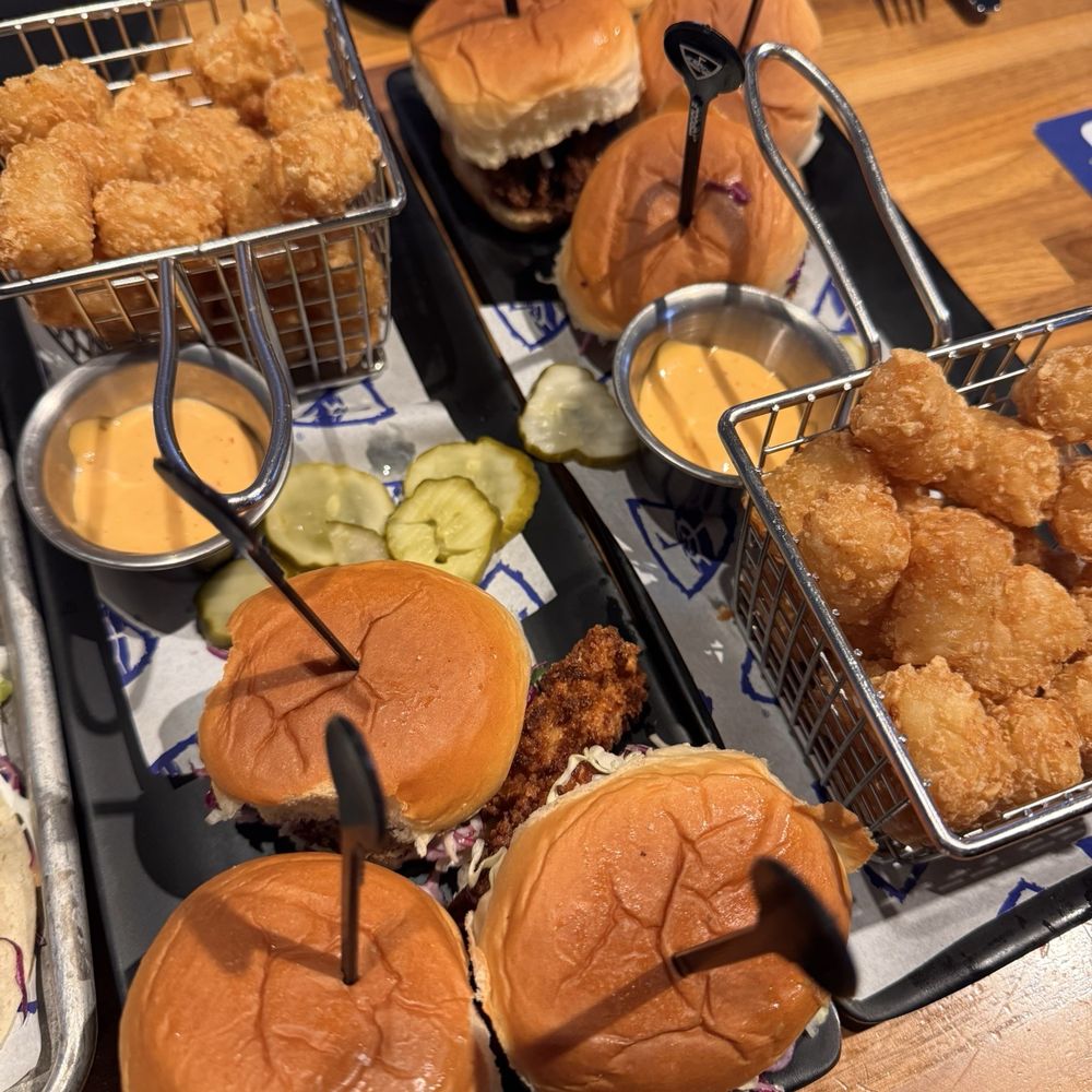 Topgolf - Chicken katsu sliders - Golf Near Me - Gilbert, Arizona