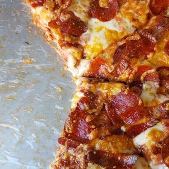 Alexia's Pizza - This pizza is as tasty as it looks! This place is a must stop when traveling in Belfast, and seems to be very popular with the locals! - Pizza Near Me - Belfast, Maine