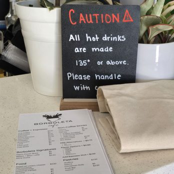 Borboleta Cafe - Warning signs - Coffee & Tea Near Me - Rock Hill, South Carolina Borboleta Cafe - Warning signs - Coffee & Tea Near Me - Rock Hill, South Carolina