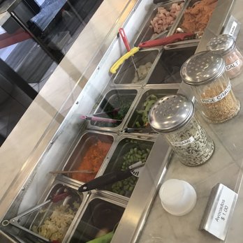 PokeMIX - Left side is topping and the right are proteins. Very little choices. - Hawaiian Near Me - Pasadena, California PokeMIX - Left side is topping and the right are proteins. Very little choices. - Hawaiian Near Me - Pasadena, California