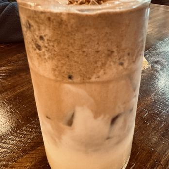 Cafe 104 - Banana Choco Latte - Breakfast & Brunch Near Me - Duluth, Georgia
