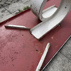 Minigolf Thueringen - Broken hardware