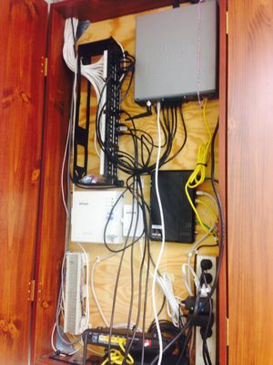 Photo of 3Packet.com - Anaheim, CA, US. Phone system + Time Warner cable modem