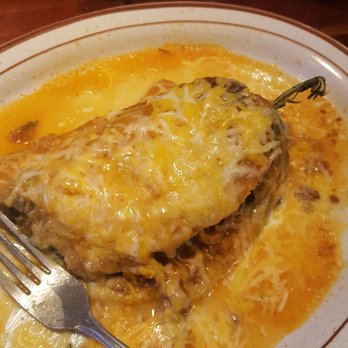 La Fiesta Mexico - Chile Relleno stuffed with beef. $2.99. Delish! - Mexican Near Me - Cincinnati, Ohio La Fiesta Mexico - Chile Relleno stuffed with beef. $2.99. Delish! - Mexican Near Me - Cincinnati, Ohio