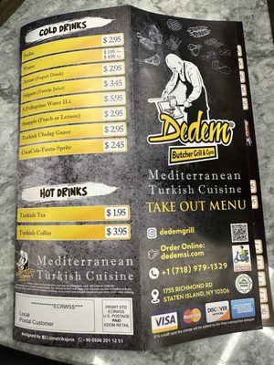 Menu photo 4 Dedem Mediterranean  Staten Island, NY