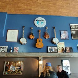 Suds Brothers Brewery - Cool music biz all over. Even had a few Beatles posters i don't have!