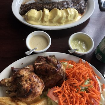 D'Candela Restaurant - 1/2 chicken with 2 side orders Papa a La Diabla - Peruvian Near Me - Chicago, Illinois D'Candela Restaurant - 1/2 chicken with 2 side orders Papa a La Diabla - Peruvian Near Me - Chicago, Illinois