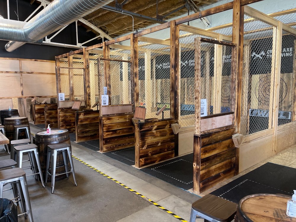 CRAFT AXE THROWING LINCOLN Updated July 2024 1821 N St, Lincoln, Nebraska Axe Throwing