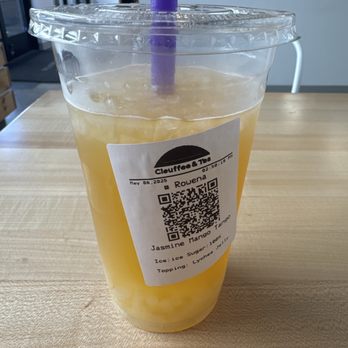 Clouffee & Tea - Refreshing and delicious drink, Jasmine Mango Tango - Coffee & Tea Near Me - Las Vegas, Nevada Clouffee & Tea - Refreshing and delicious drink, Jasmine Mango Tango - Coffee & Tea Near Me - Las Vegas, Nevada