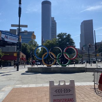 Atlanta Olympic Rings - Public Art Near Me - Atlanta, Georgia Atlanta Olympic Rings - Public Art Near Me - Atlanta, Georgia