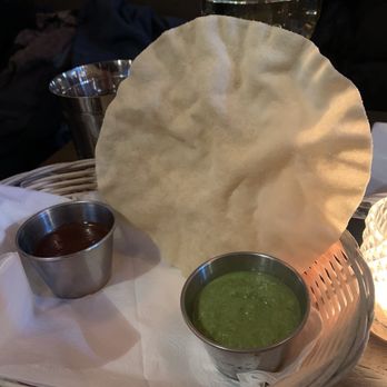 Sathi - Complimentary chip and dips. - Indian Near Me - New York, New York
