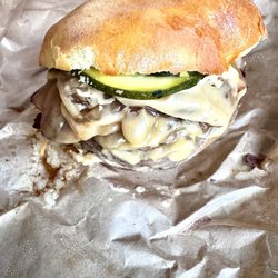 Delmonico's Heritage Butcher - A Beautiful Burger