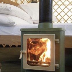 Tractor Supply - My little wood burning stove heating up my She Shed thanks to the Tractor Supply Store in Middletown, NJ.
