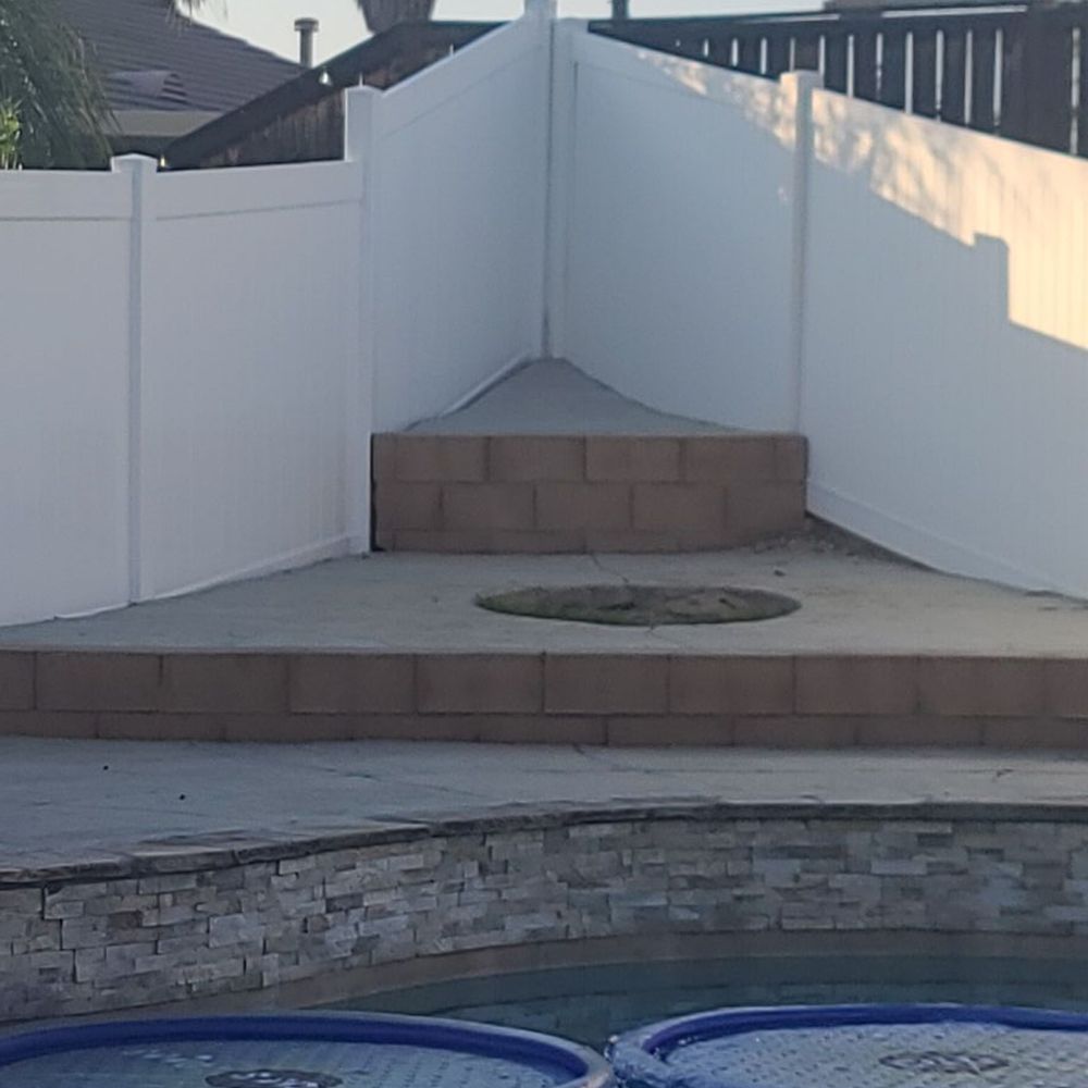 Casa Valenzuela Construction - New fence is higher than existing fence on this side - General Contractors Near Me - Corona, California Casa Valenzuela Construction - New fence is higher than existing fence on this side - General Contractors Near Me - Corona, California