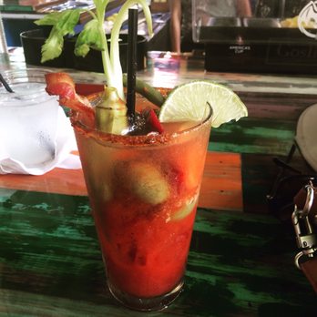 Rams Head Southernmost - My Bloody Mary today - American Near Me - Key West, Florida