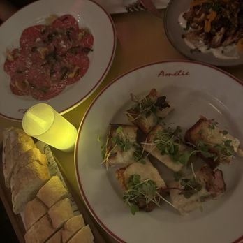 Amélie - crispy cauliflower, beef carpaccio, croque monsieur - Wine Bars Near Me - San Francisco, California Amélie - crispy cauliflower, beef carpaccio, croque monsieur - Wine Bars Near Me - San Francisco, California