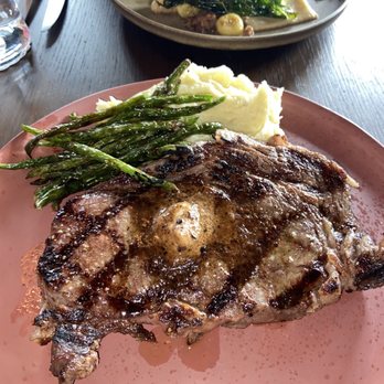 Granddam - Ribeye was THE. BEST. EVER.  Juicy, tender, and beautifully topped with homemade butter. Definitely a "farm-to-table" cut. - Desserts Near Me - Lexington, Kentucky
