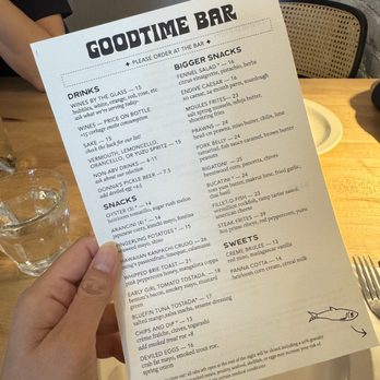 Goodtime Bar - Menu 8/2026 - Wine Bars Near Me - San Jose, California Goodtime Bar - Menu 8/2026 - Wine Bars Near Me - San Jose, California