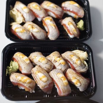Domo Cafe Kahala - Garlic Ahi nigiri 16pcs *1/24/2021 - Sushi Bars Near Me - Honolulu, Hawaii Domo Cafe Kahala - Garlic Ahi nigiri 16pcs *1/24/2021 - Sushi Bars Near Me - Honolulu, Hawaii