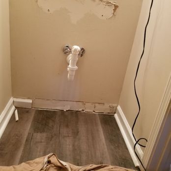 Plumbit Services - 24" wide 22" deep space for a new vanity install - Plumbing Near Me Plumbit Services - 24" wide 22" deep space for a new vanity install - Plumbing Near Me
