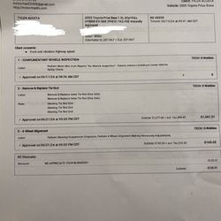 Motor Man - My receipt