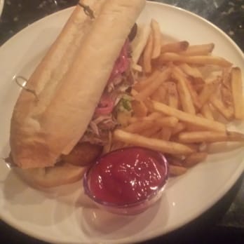 Bahama Breeze - My Roasted Caribbean Pork Sandwich, it was really tasty - Seafood Near Me - Raleigh, North Carolina Bahama Breeze - My Roasted Caribbean Pork Sandwich, it was really tasty - Seafood Near Me - Raleigh, North Carolina
