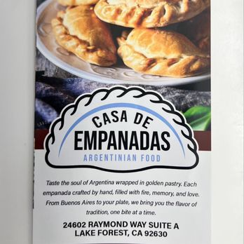 Casa De Empanadas - Empanadas Near Me - Lake Forest, California Casa De Empanadas - Empanadas Near Me - Lake Forest, California